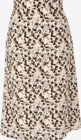 OBJECT Petite Skirt 'LEONORA' in Beige: front