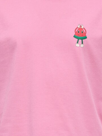 ONLY GIRLS Shirt 'KOGRex' in Pink