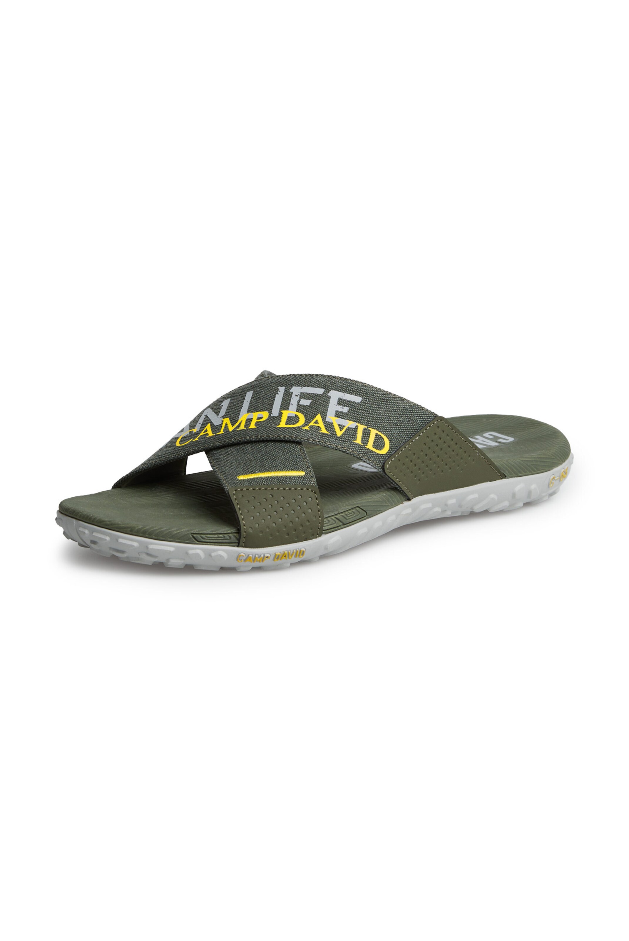 CAMP DAVID Sandals in Green, Item view