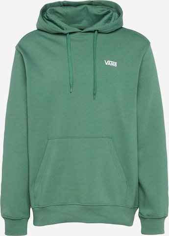 Sweat-shirt VANS en vert : devant