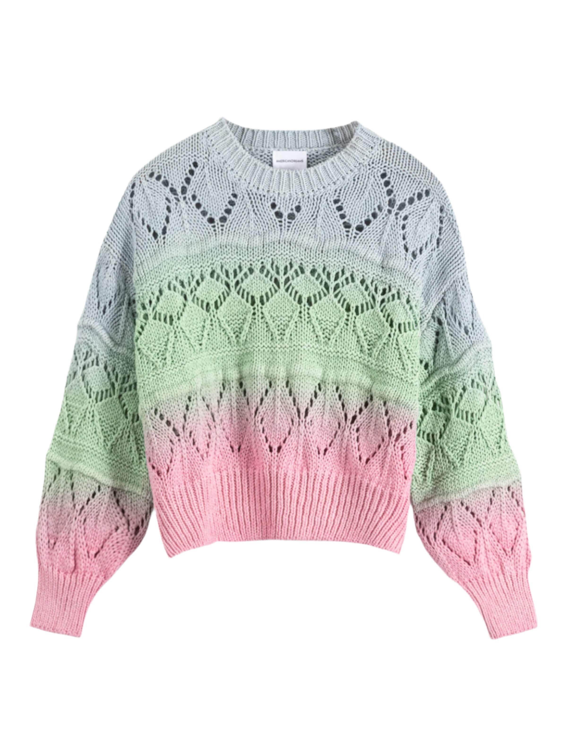 americandreams Pullover 'Cassie' i blandingsfarvet: forside