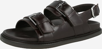 & Other Stories Sandal i brun: framsida