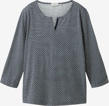 TOM TAILOR Shirt in Blauw: voorkant