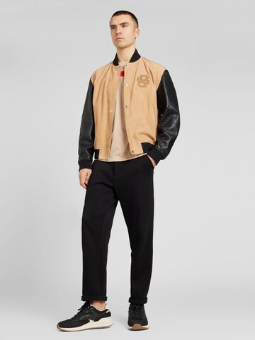 BOSS Between-season jacket 'Moniro' in Beige