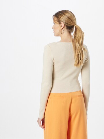 Noisy may Sweater 'JAZ' in Beige: front