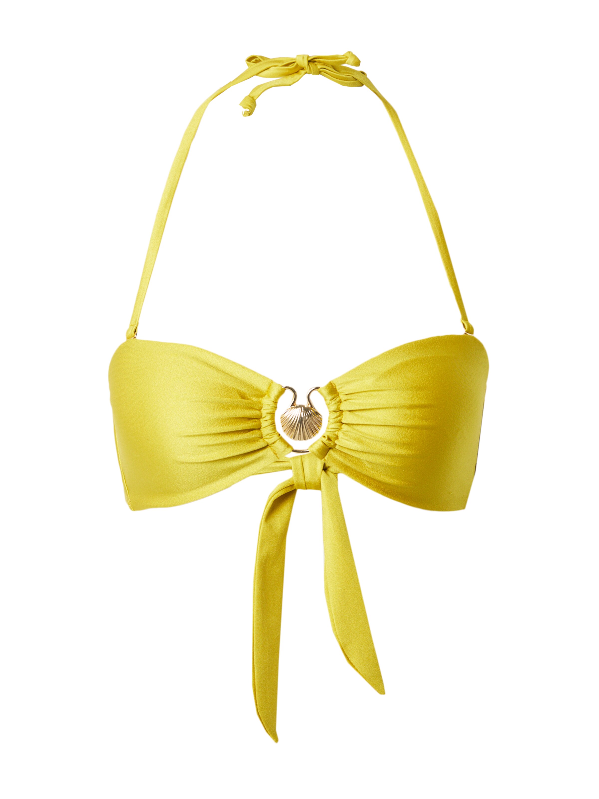 Bandeau Hauts de bikini 'Nice' Hunkemöller en jaune : devant