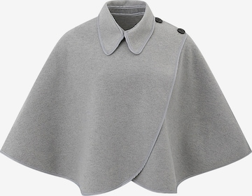 Magicshe Cape 'Elegantes Winter Cape' in Grey: front