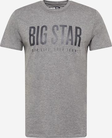 Big Star Shirt 'CIESZBOR' in Grijs: voorkant