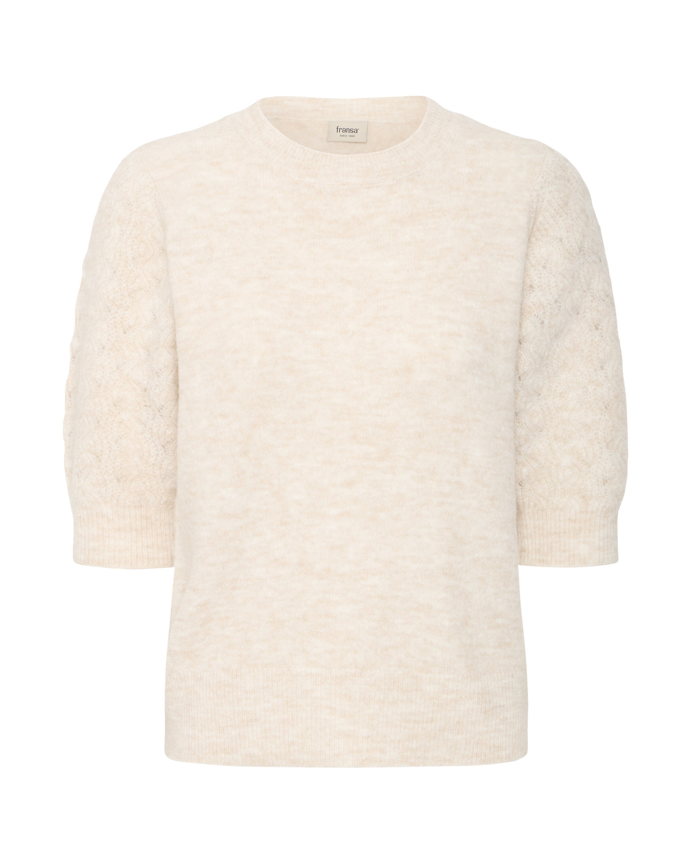 Fransa Sweater 'FRKANVA' in Beige: front