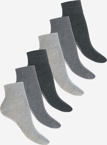 footstar Socks 'Comfort Fit' in Grey: front