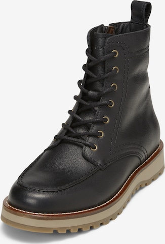 Marc O'Polo Lace-Up Boots in Black: front