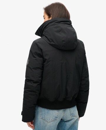 Superdry Winterjas in Zwart