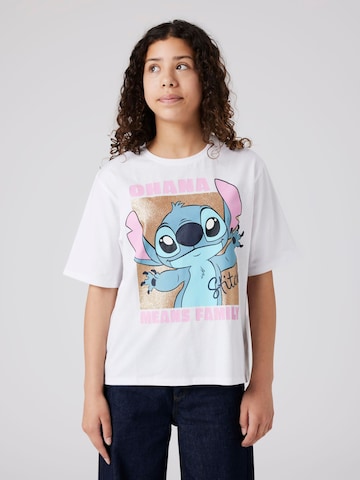 TWO SOON Bluser & t-shirts 'Stitch' i hvid: forside