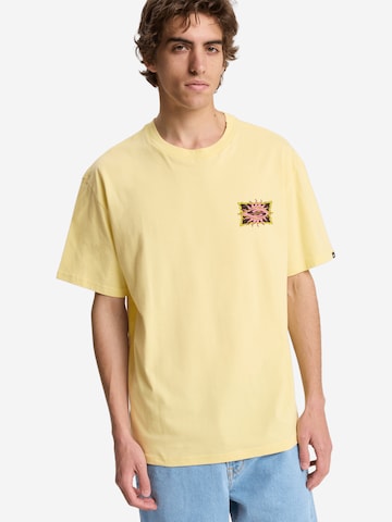 QUIKSILVER T-Shirt 'Starfish Stamp' in Gelb: Vorderseite