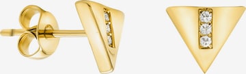 Sofia Milani Ohrringe 'Triangle' in Gold: Vorderseite