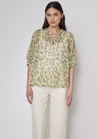Street One Studio Blouse in Yellow: front