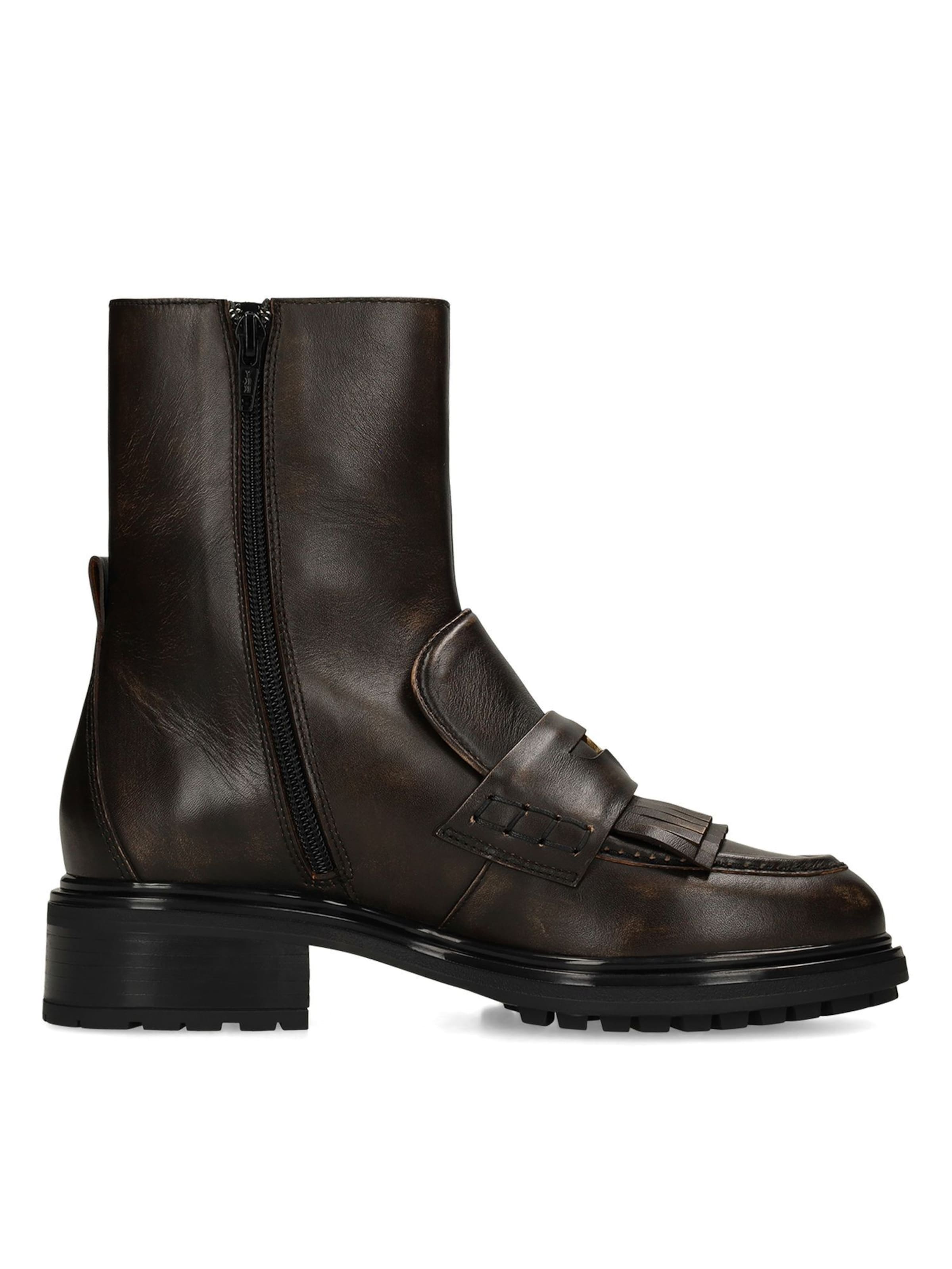 MANFIELD Stiefelette in Braun