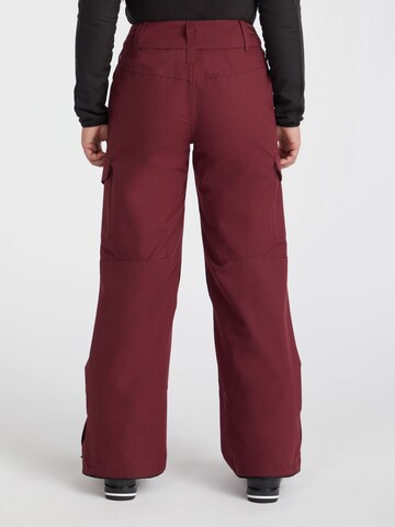 Loosefit Pantaloni per outdoor di O'NEILL in rosso