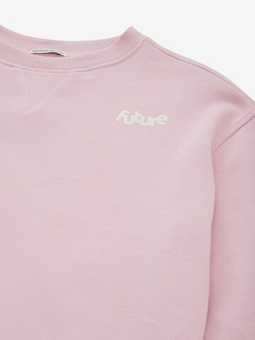 TOM TAILOR - Sweatshirt em rosa