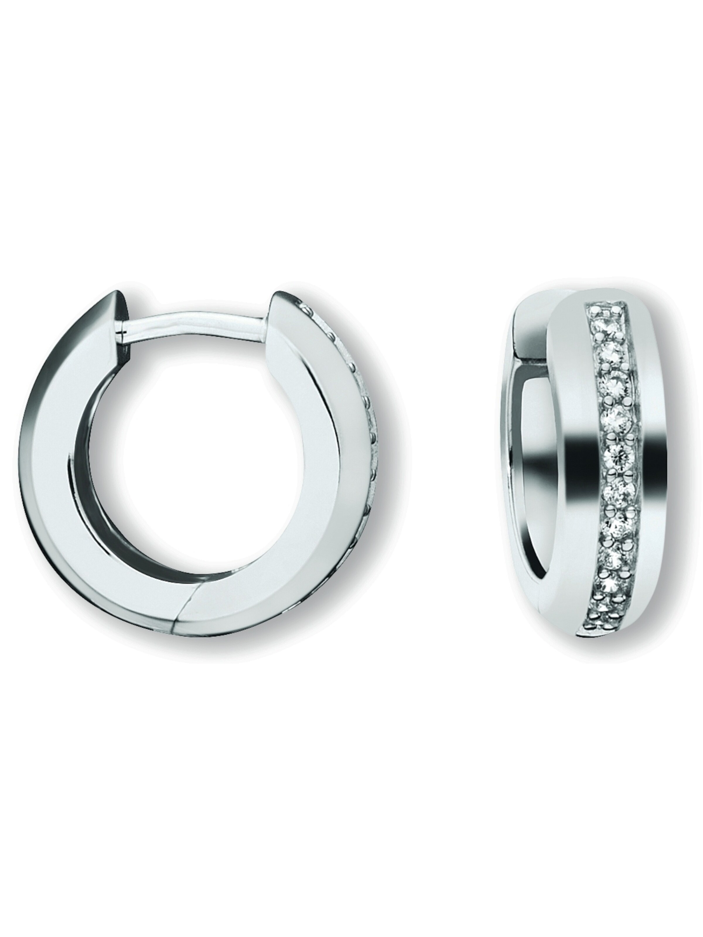 ONE ELEMENT Ohrringe in Silber: Vorderseite