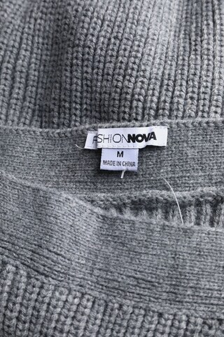 Fashion Nova Blouse & Tunic in M in Grey