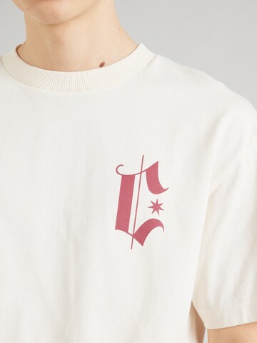 Marcelo Burlon Shirt 'HEADLETTER' in Beige