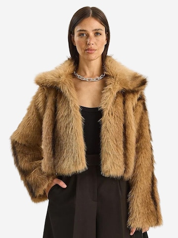 Veste d’hiver Bianco Lucci en beige : devant