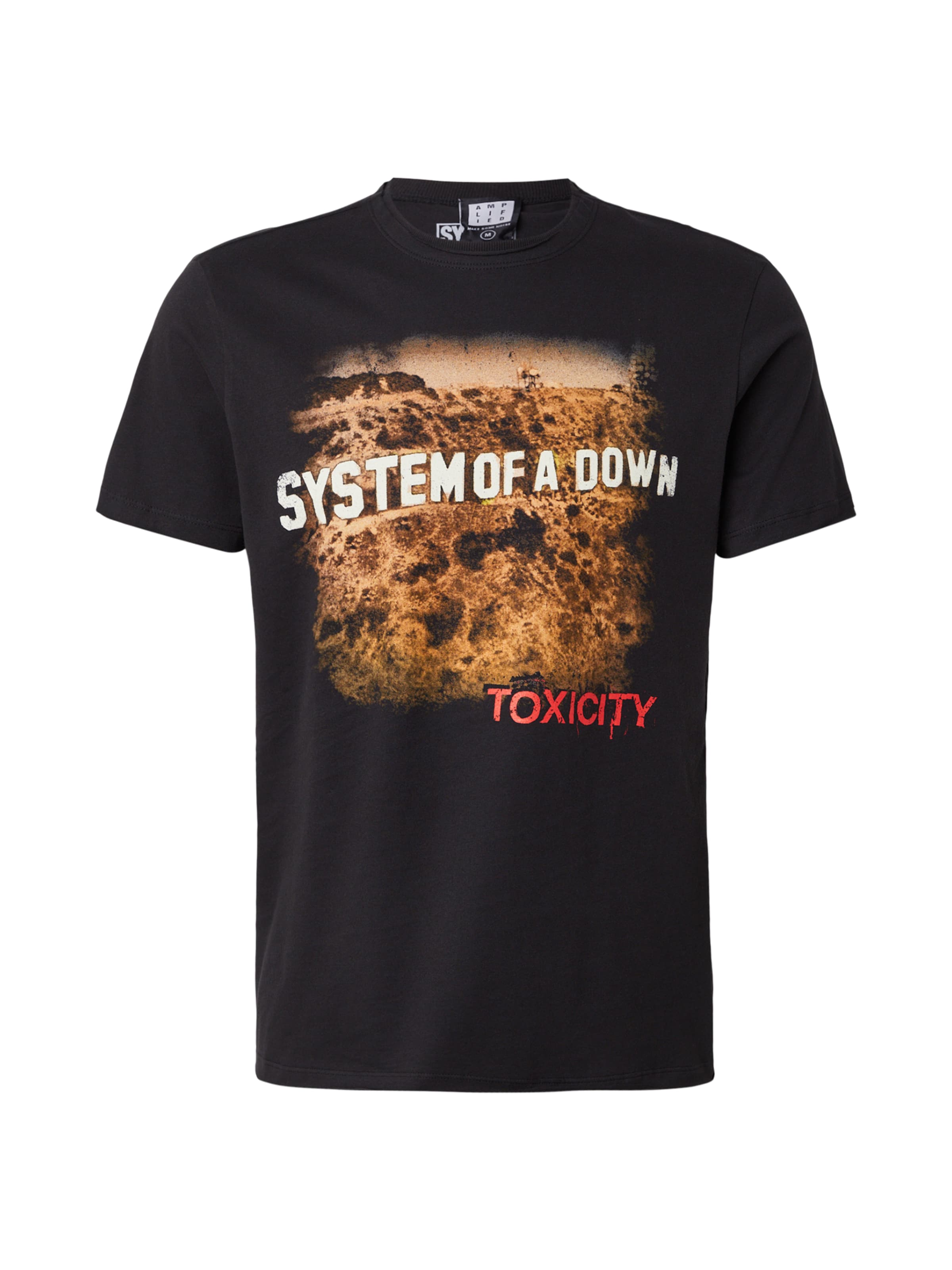 AMPLIFIED Paita värissä musta: etupuoli