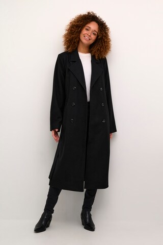 Kaffe Between-Seasons Coat 'Fanny' in Black: front