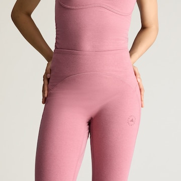 rožinė ADIDAS BY STELLA MCCARTNEY Siauras Sportinės kelnės 'Studio'
