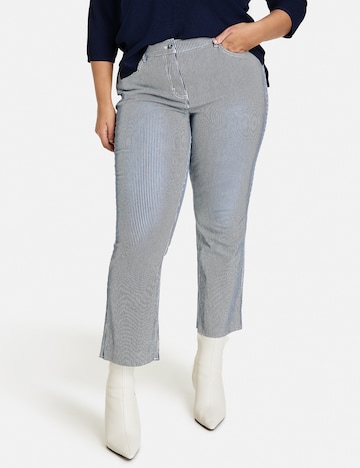 SAMOON Regular Jeans in Blue: front