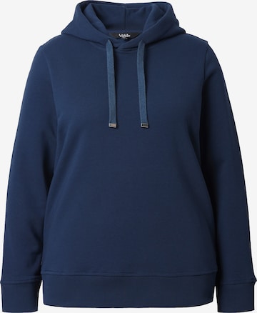 Pull-over Ulla Popken en bleu : devant