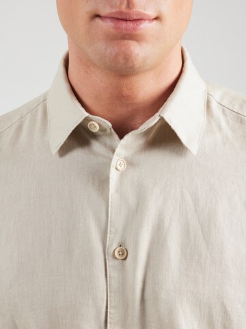 DRYKORN - Ajuste regular Camisa 'RAMIS' en marrón