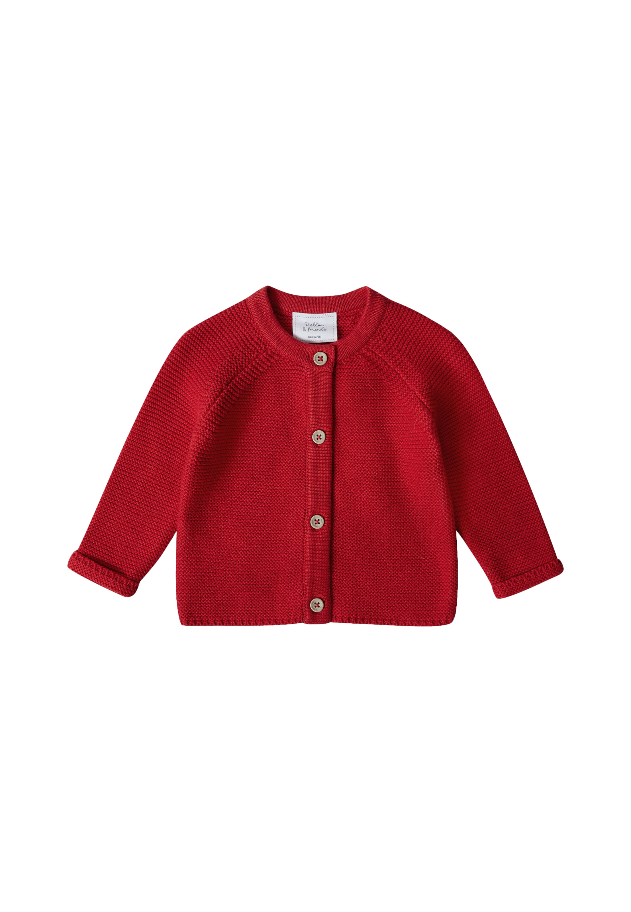 Cardigan Stellou & Friends en rouge : devant