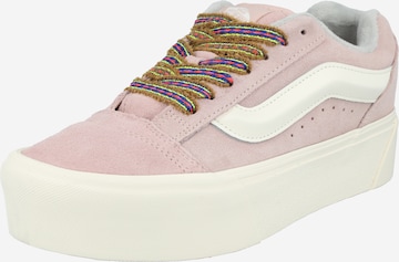 Baskets basses 'Knu Stack' VANS en rose : devant