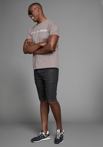DELMAO T-Shirt 'DELMAO ' in Grau