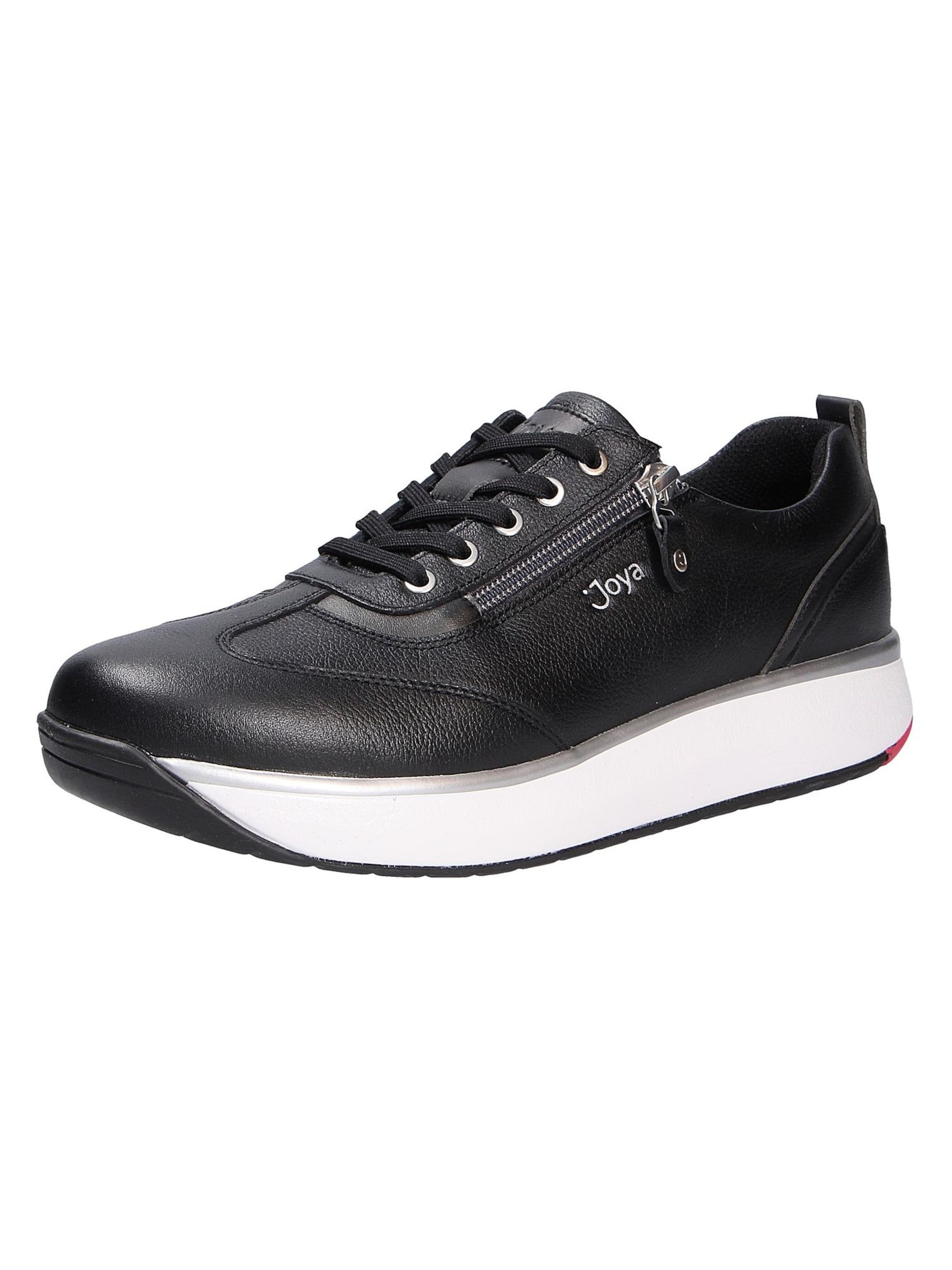 Joya Schnürschuh 'LAURA'‌‌‌‌‌‌‌ in Schwarz: Vorderseite