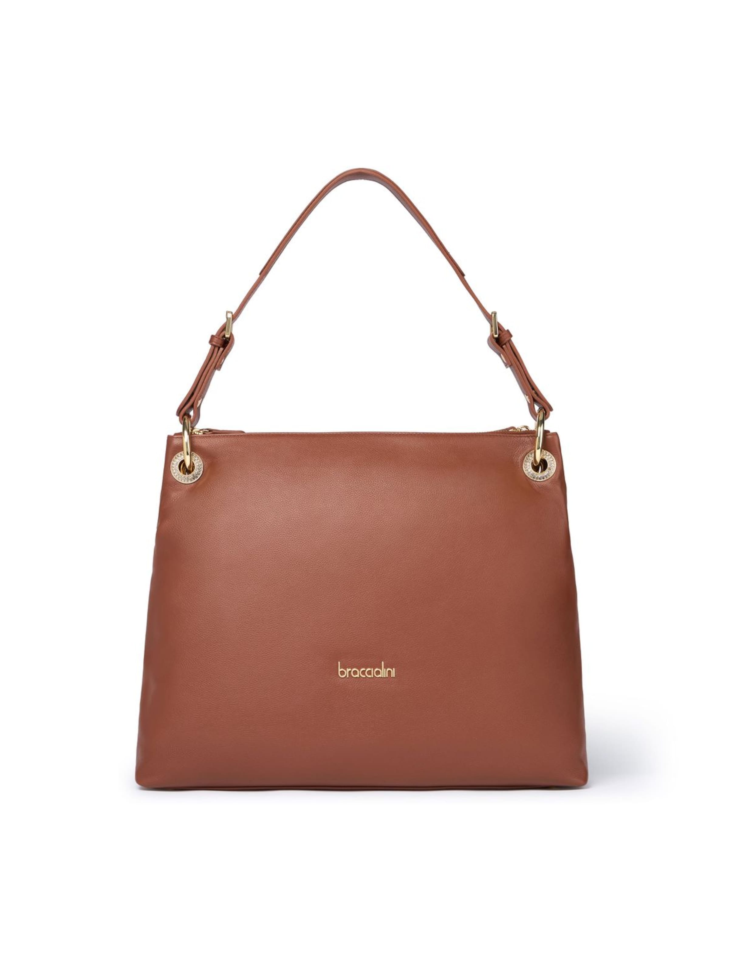 Braccialini Handtasche 'Nora'‌‌ in Braun: Vorderseite