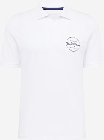 JACK & JONES Shirt 'Forest' in White: front