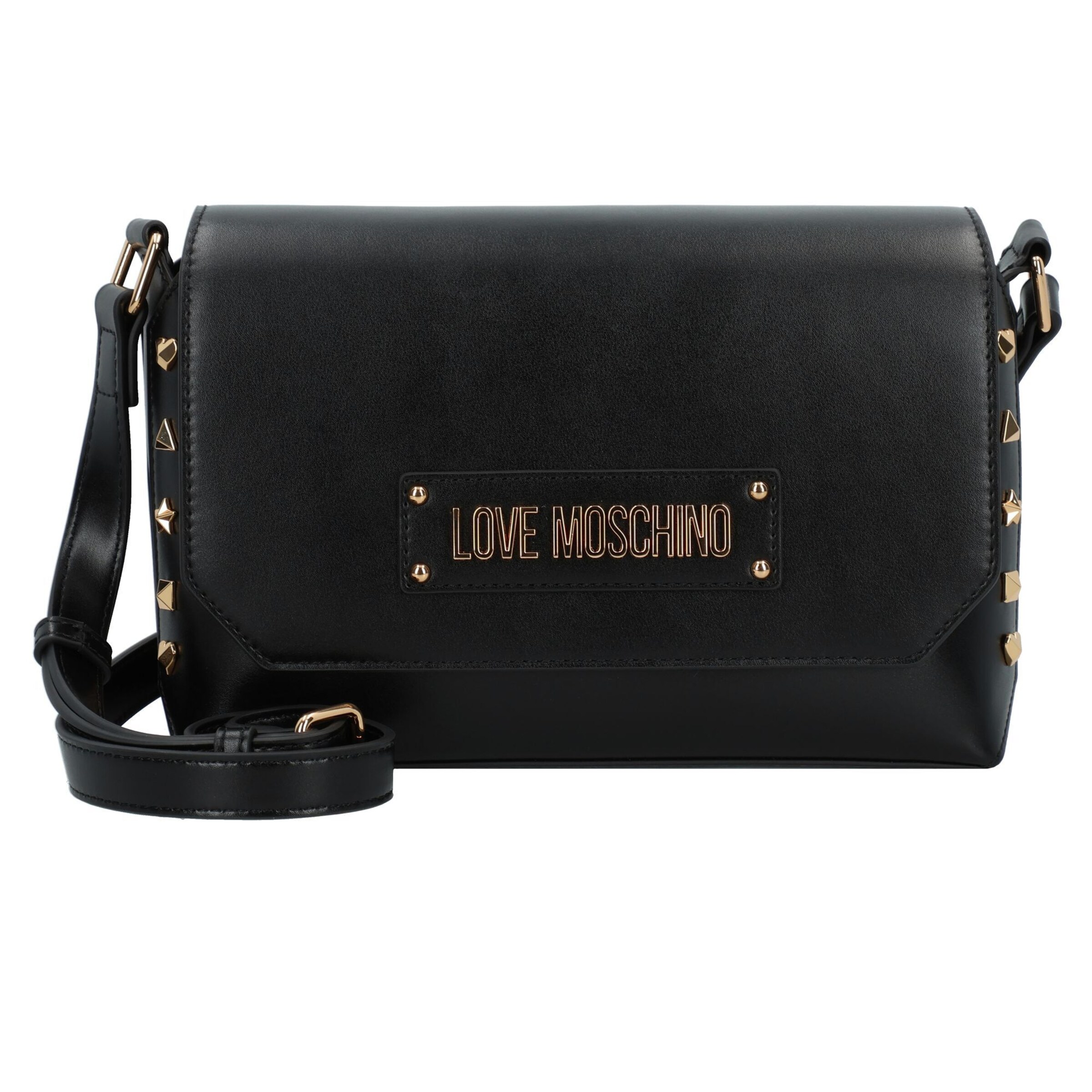 Love Moschino Crossbody bag 'Timeless' in Black: front