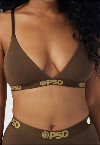 Triangolo Reggiseno di PSD in marrone