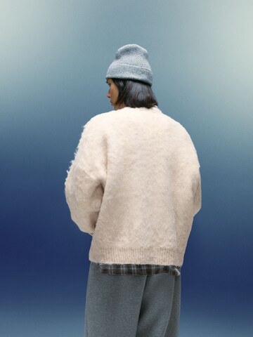 Pull-over Bershka en beige