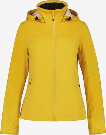 ICEPEAKOutdoor jakna 'Boise' - žuta boja: prednji dio