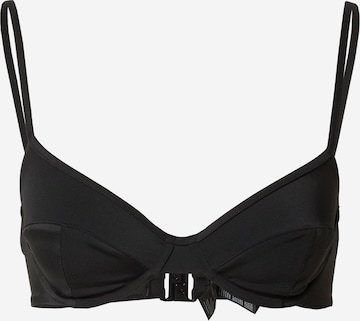 WEEKDAY - Clásico Top de bikini 'Luna' en negro: frente