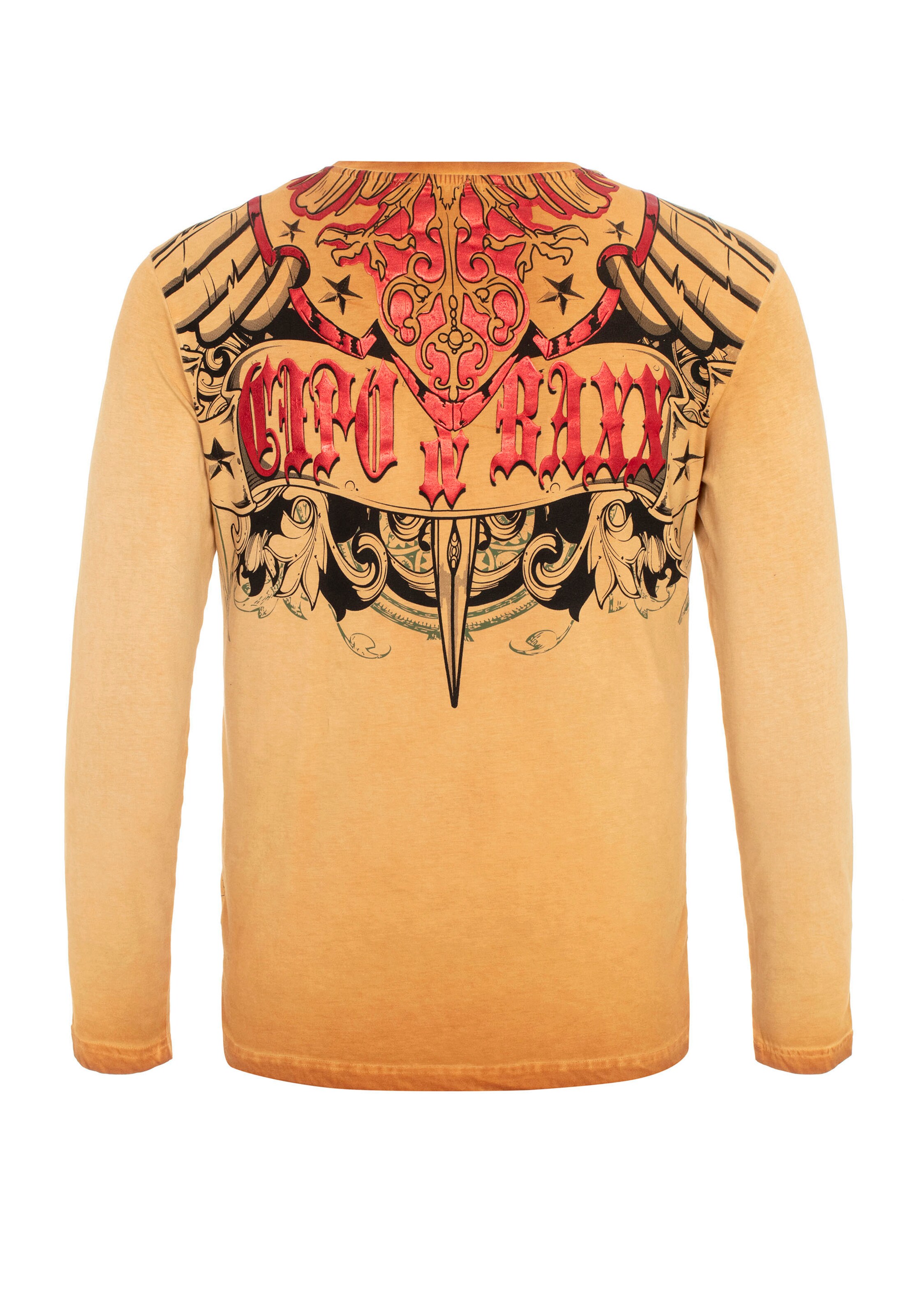 CIPO & BAXX Shirt in Oranje