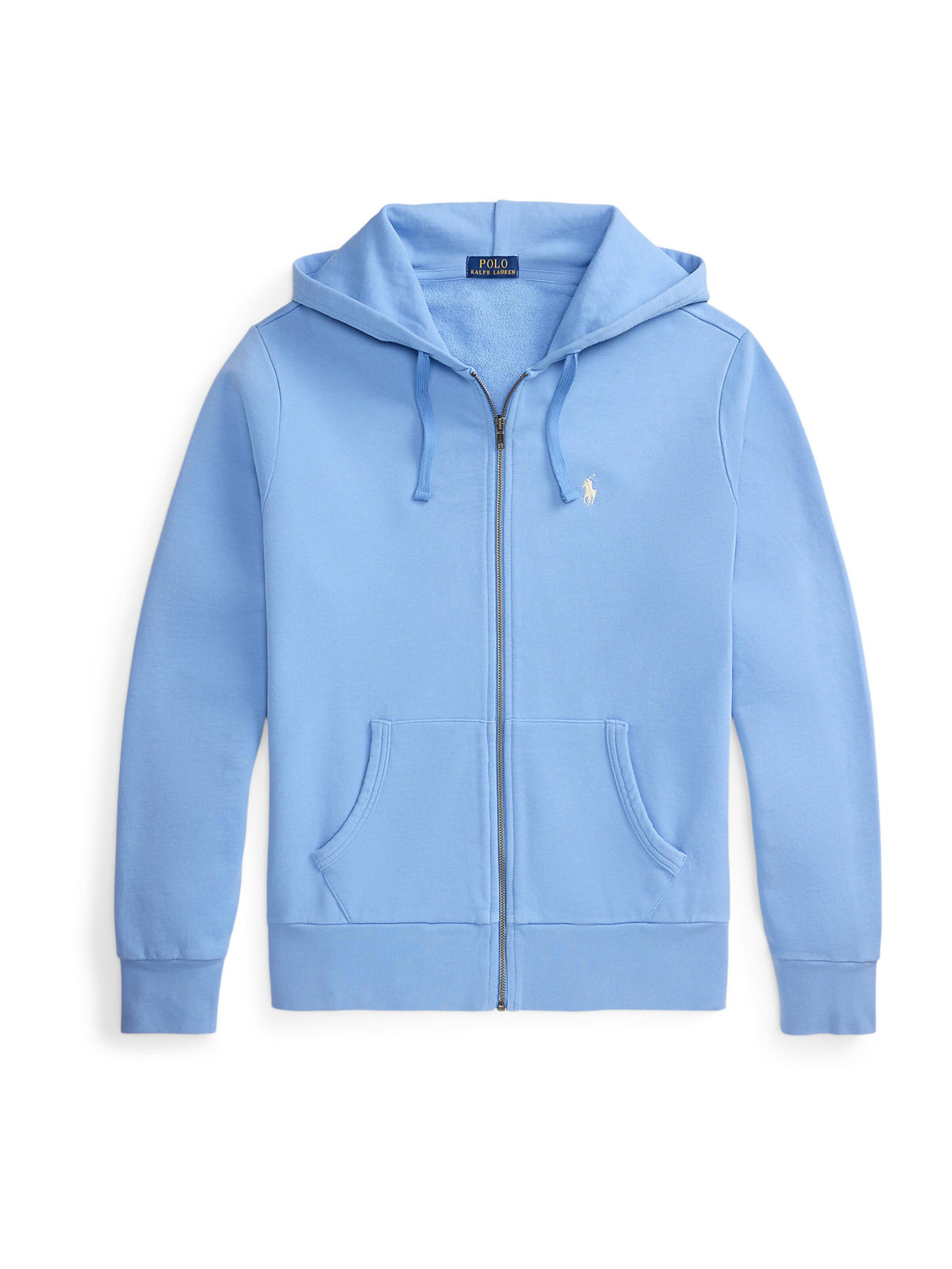 Hanorac de la Polo Ralph Lauren pe albastru: față