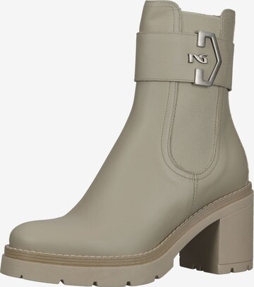 Bottines Nero Giardini en beige : devant