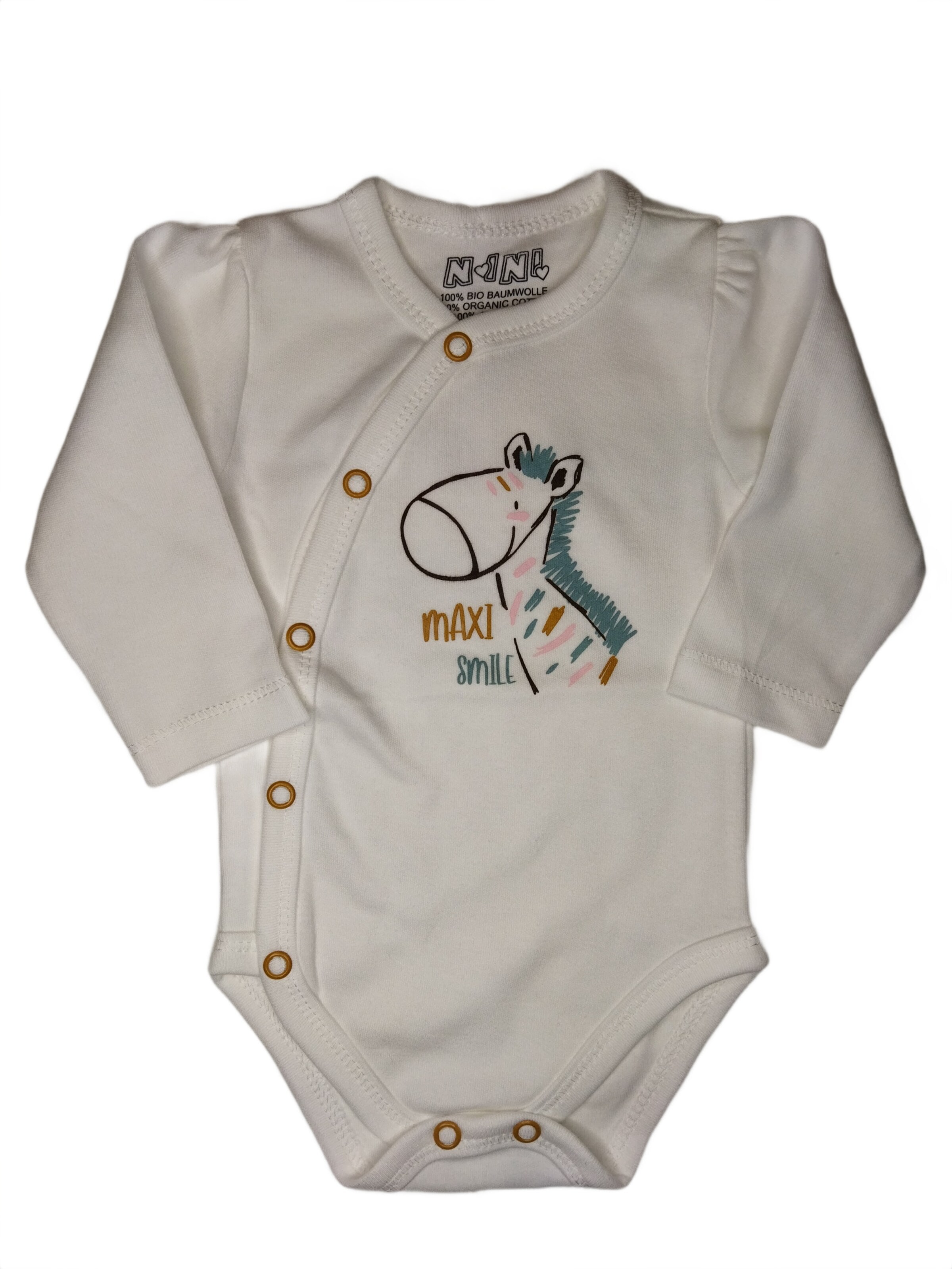 NINI Romper/bodysuit in Beige: front