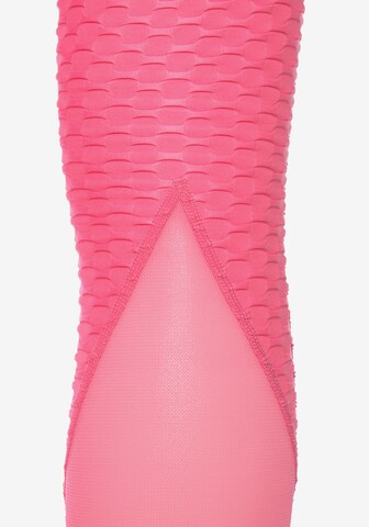 LASCANA ACTIVE Skinny Sportovní kalhoty – pink