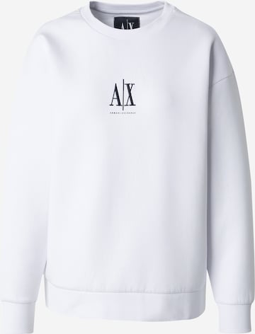 balta ARMANI EXCHANGE Megztinis be užsegimo: priekis